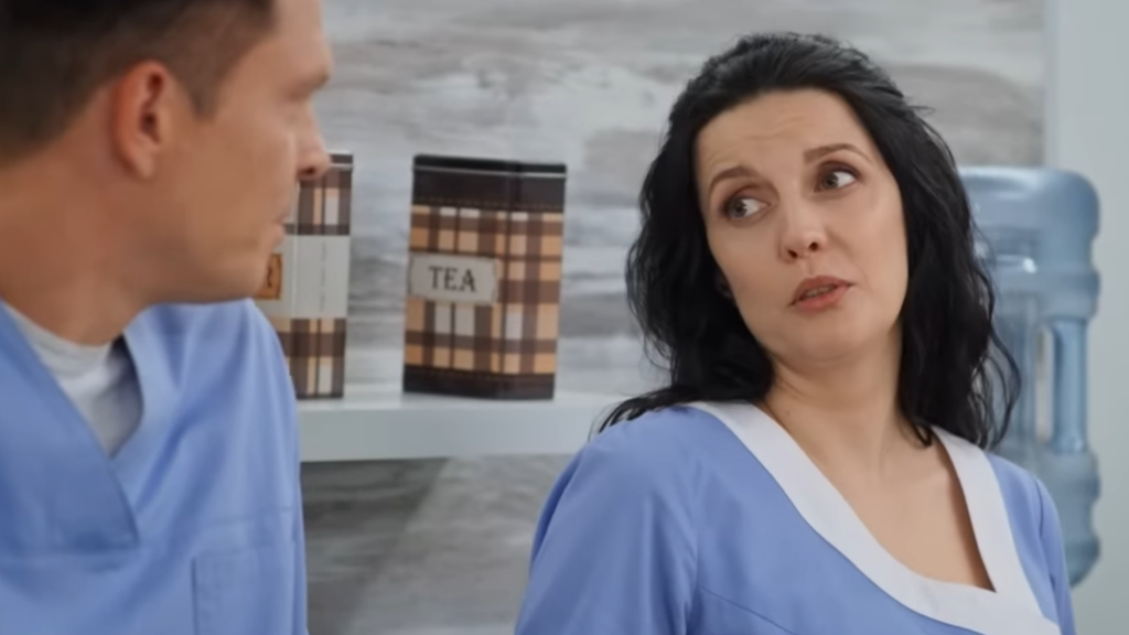 Михайло та Оксана - головні герої серіалу Жіночий лікар. Нове життя 3 сезон