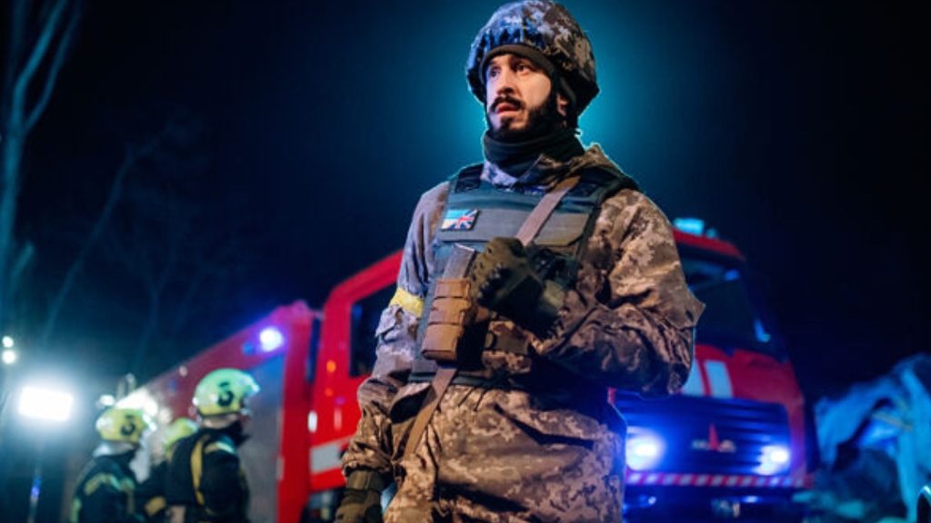 Юрій Дяк у ролі одного з героїв у серіалі «Фортеця» (2025)