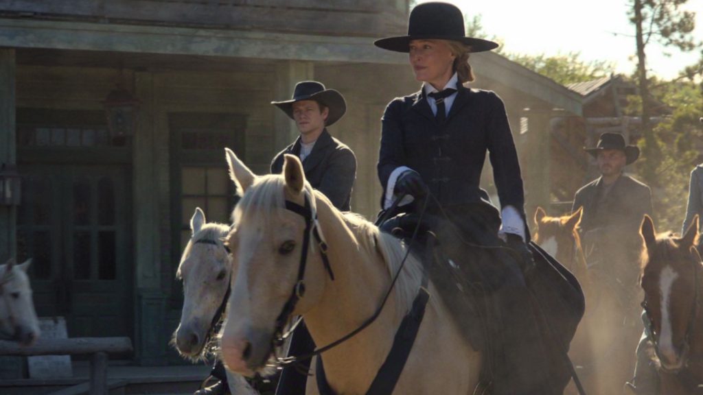 Сцена у серіалі Покинуті — драматичний вестерн