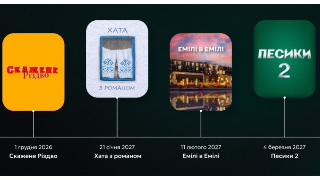 нові українські фільми 2026 - 2027 від FILM.UA