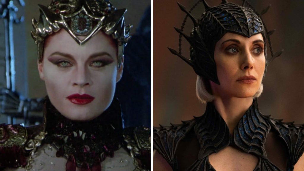 Meg Foster та Alison Brie у ролі Evil-Lyn