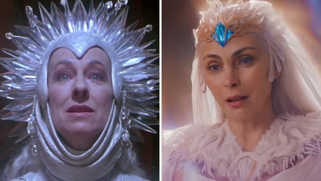 Чарівниця замку Грейскалл у виконанні Christina Pickles та Morena Baccarin